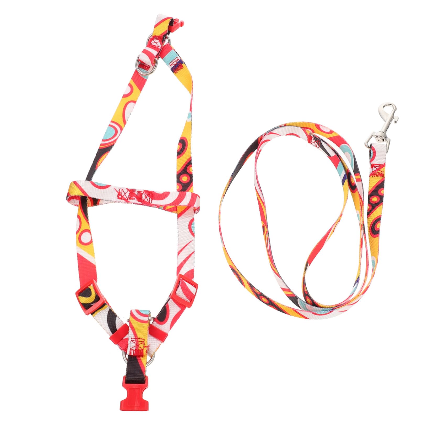 Toddmomy 1Set Dog Harness and Leash for Small Breeds Comfortable Control Rope for Walking Training and Jogging Ergonomic Design Durable Material Suitable for Dogs Weighing