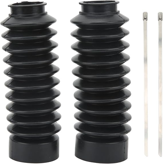 Motorcycle Fork Covers for CL400 CB400 CB500 CB400ss, 2 Pcs Fork Boot Shock Absorber Protector Guards