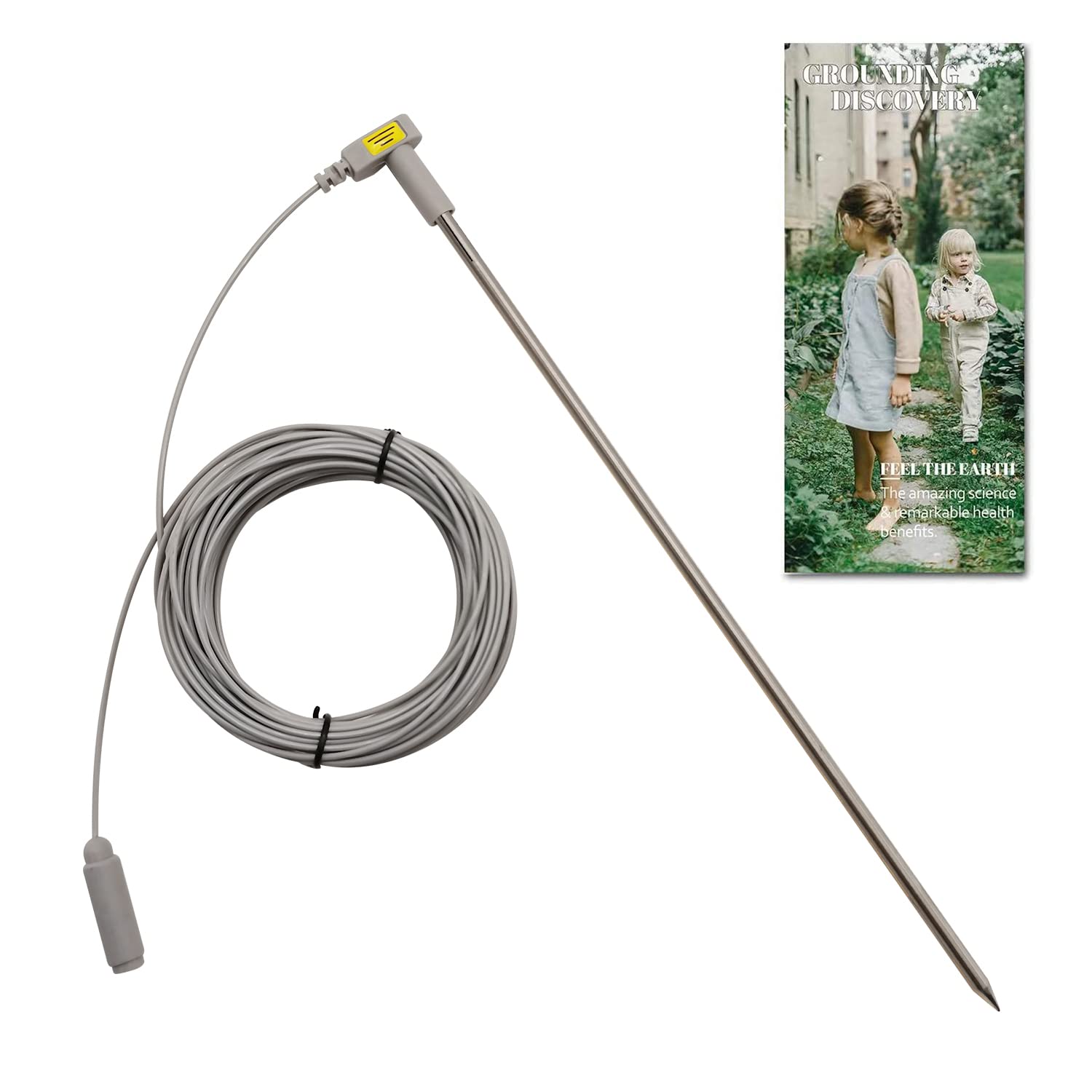 Buy MOKIKUBA Grounding Rod with 40ft Wire, Connects Your Body to the