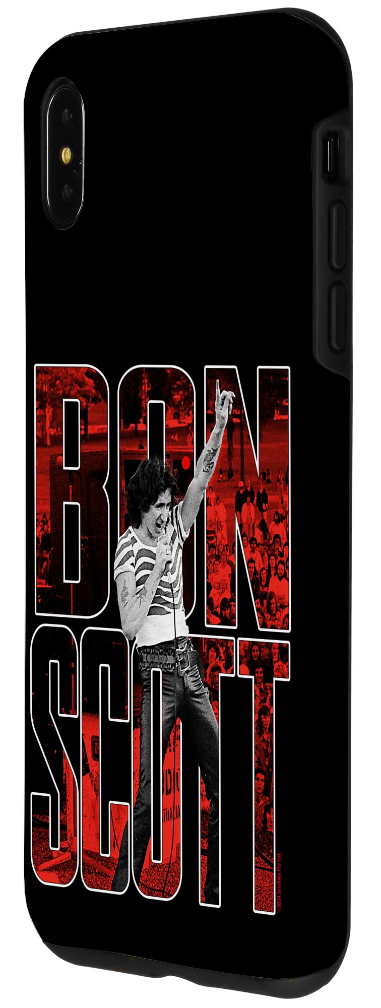 iPhone XS Max Bon Scott Big Logo Live Photo Case - Image 2