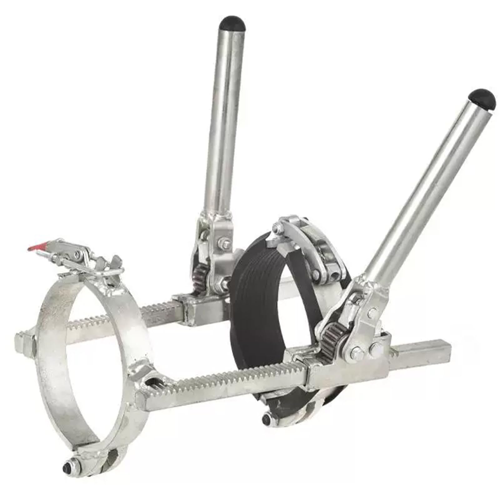 YXFAZPP Pipe Tensioner Tool, Heavy Duty Silent Alignment & Tightening Device with Anti-slip Ratchet Clamp for Drainage, Sewer & Construction Projects (size_name 160mm)