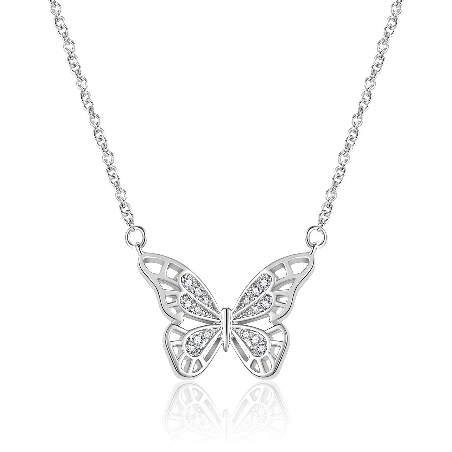 10 Best Silver Butterfly Necklaces for Effortless Elegance