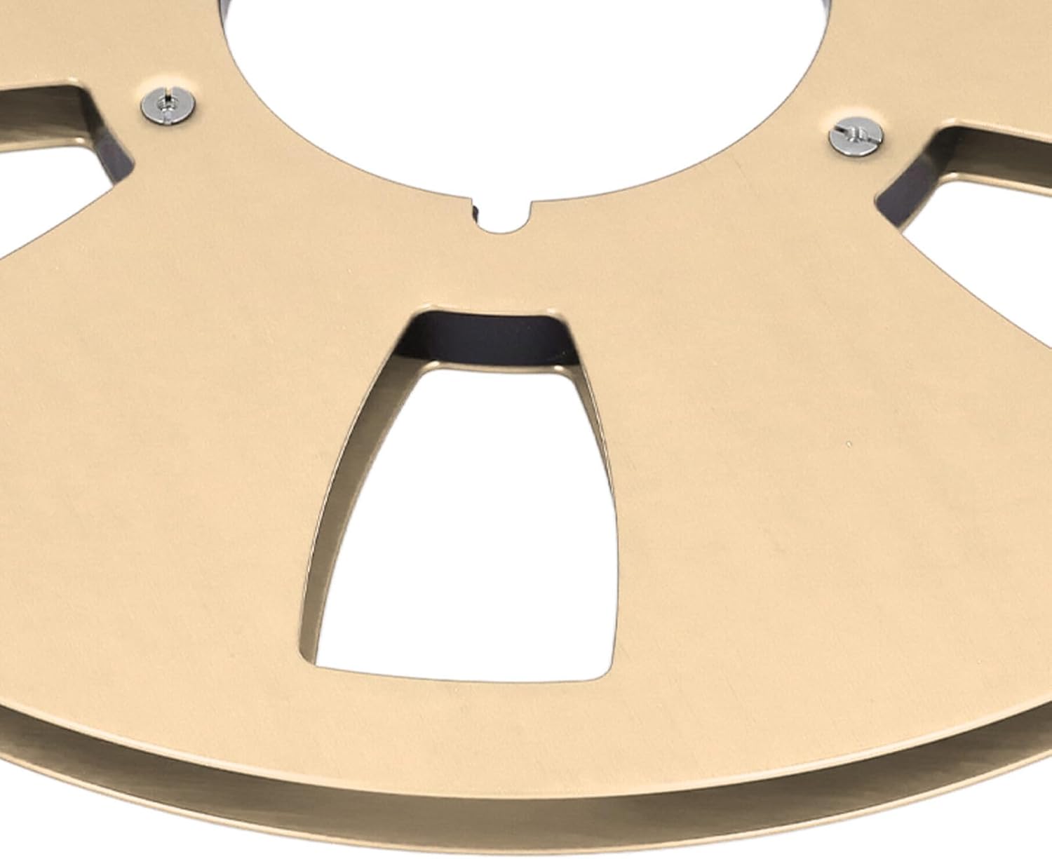 6 Hole Aluminum Alloy Universal Open Reel Sound Tape Empty Reel 1/4 10.5 Inch Empty Tape Reel for for Nab Reel to Reel Tape (Genericy7bgzef6r2-13)