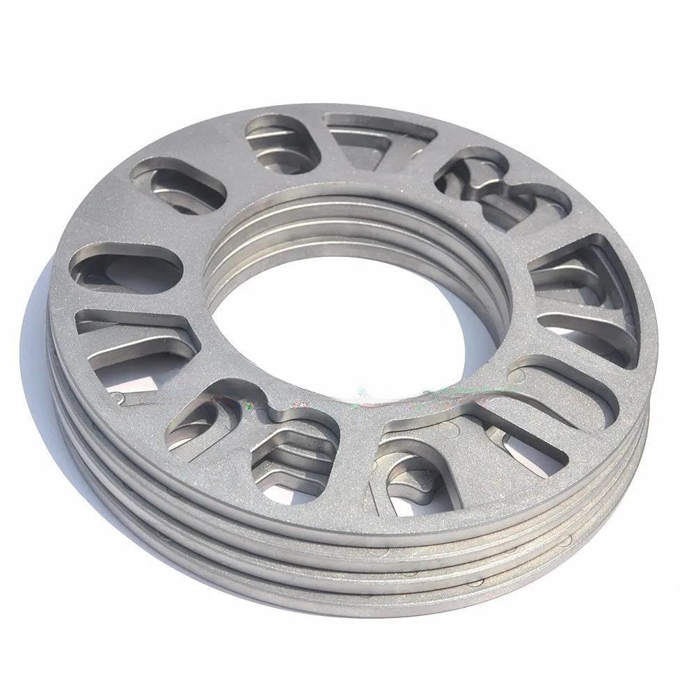 Separador Ruedas Vehículo 2 Uds 4x100 4x114,3 5x100 5x108 5x114,3 5x120 Cuñas Espaciadoras De Rueda 3mm 5mm 8mm 10mm Adaptadores De Cubo De Neumático(10mm)