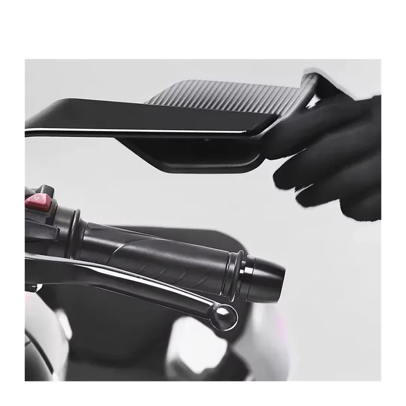 Moto Lusterko końcówkowe kierownicy Motocyklowa k Pasuje Do Suzuki GSXS750 GSXS1000 GSXS1000F GSX-S250 GSX-S150 Widok Z Boku Motocykla Składane Lusterko Wsteczne
