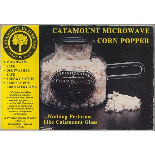 the authentic catamount microwave corn popper
