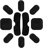 Vista 3 de Almohadillas universales para casco de Airsoft, 19 unids/set táctico de repuesto para casco de espuma, kits de almohadillas para motocicleta