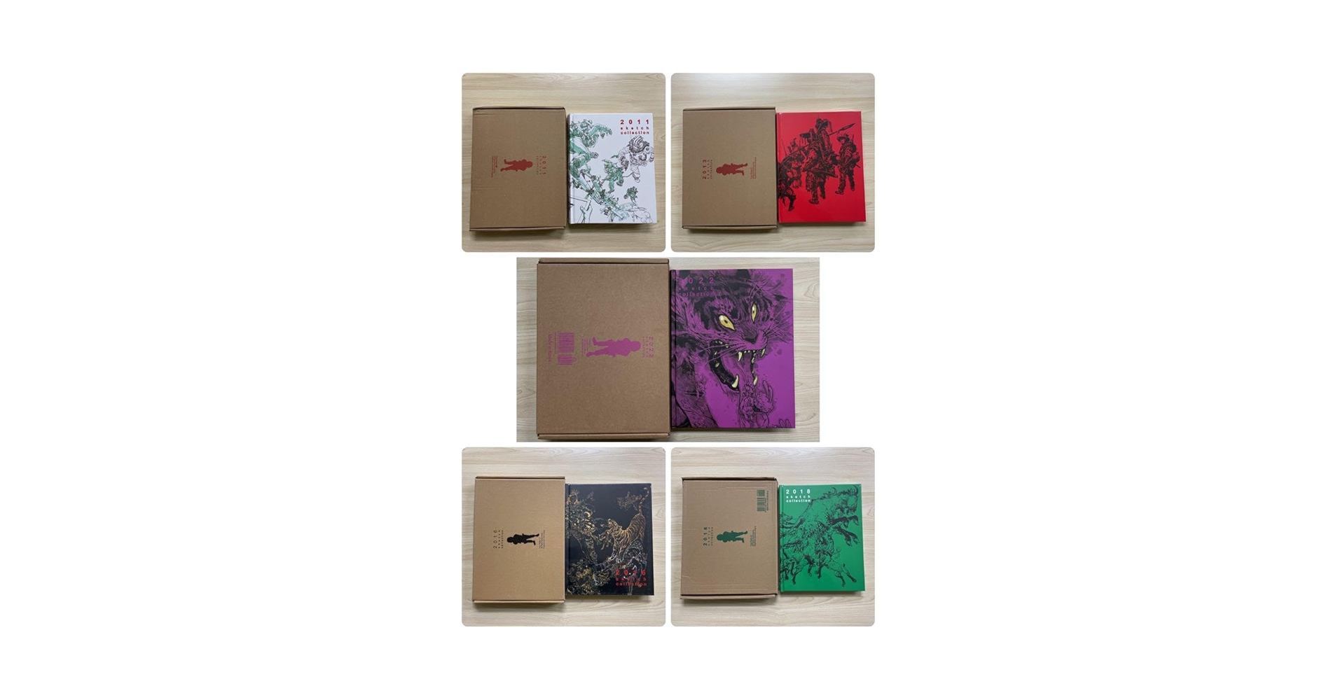 Amazon.co.jp: キムジョンギ スケッチコレクション 画集 5冊