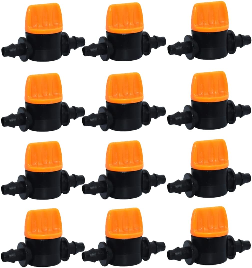 Drip Irrigation Parts Drip Irrigation Valve 1/4 Inch Barbed ShutOff