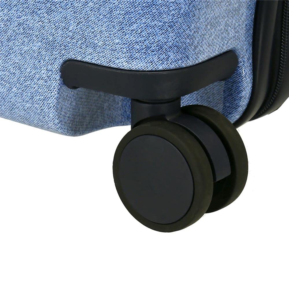 Disney Stich Dance it out Maleta Infantil Azul 50x38x20 cms Rígida ABS Cierre de combinación Lateral 34L 1,8 kgs 2 Ruedas Equipaje Mano