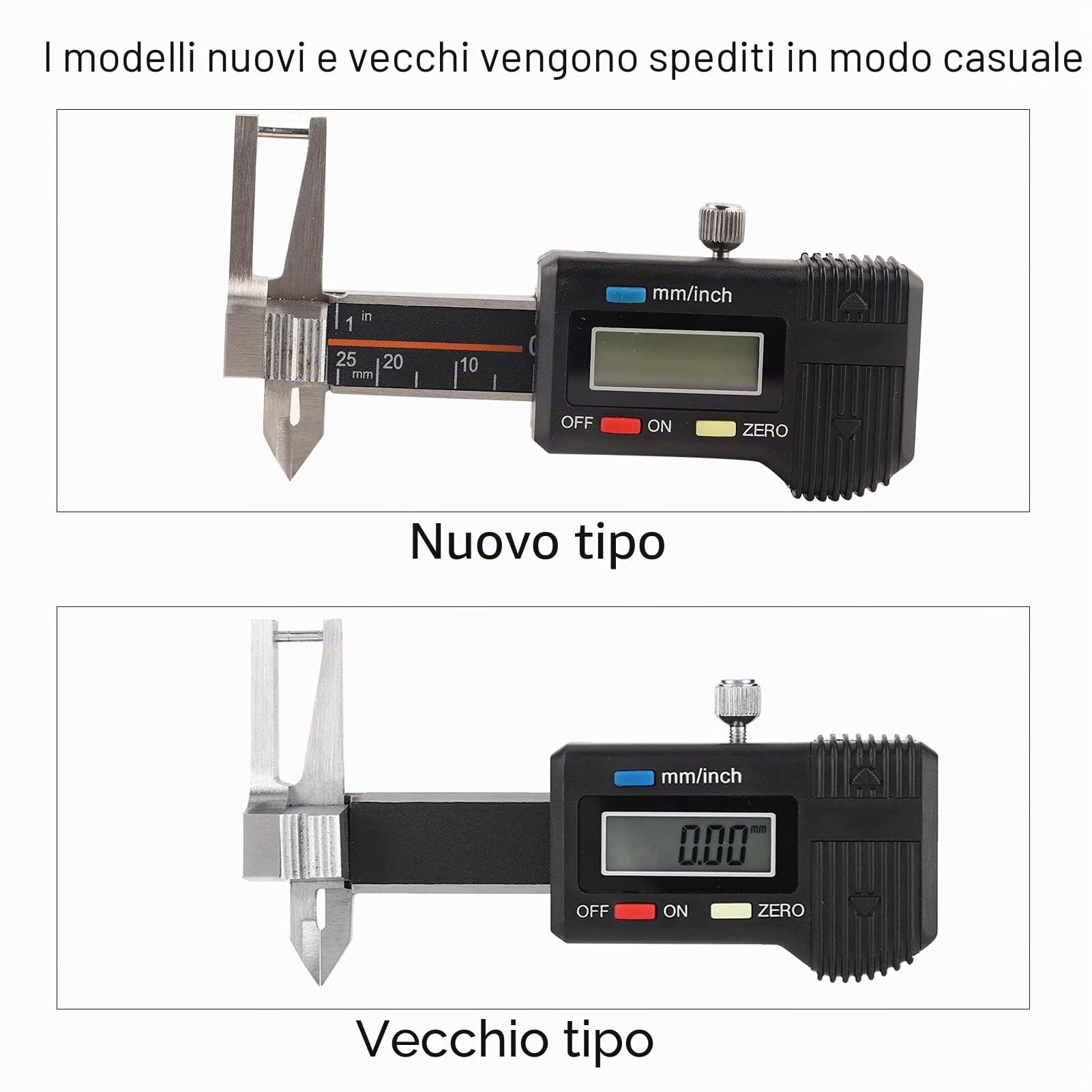 Calibro Elettronico in Acciaio Inossidabile, Calibro di Spessore Digitale, Misurazione Rapida Ad Alta Precisione per Pietre Preziose e Piccoli Pezzi, Portatile e Robusto, Facile