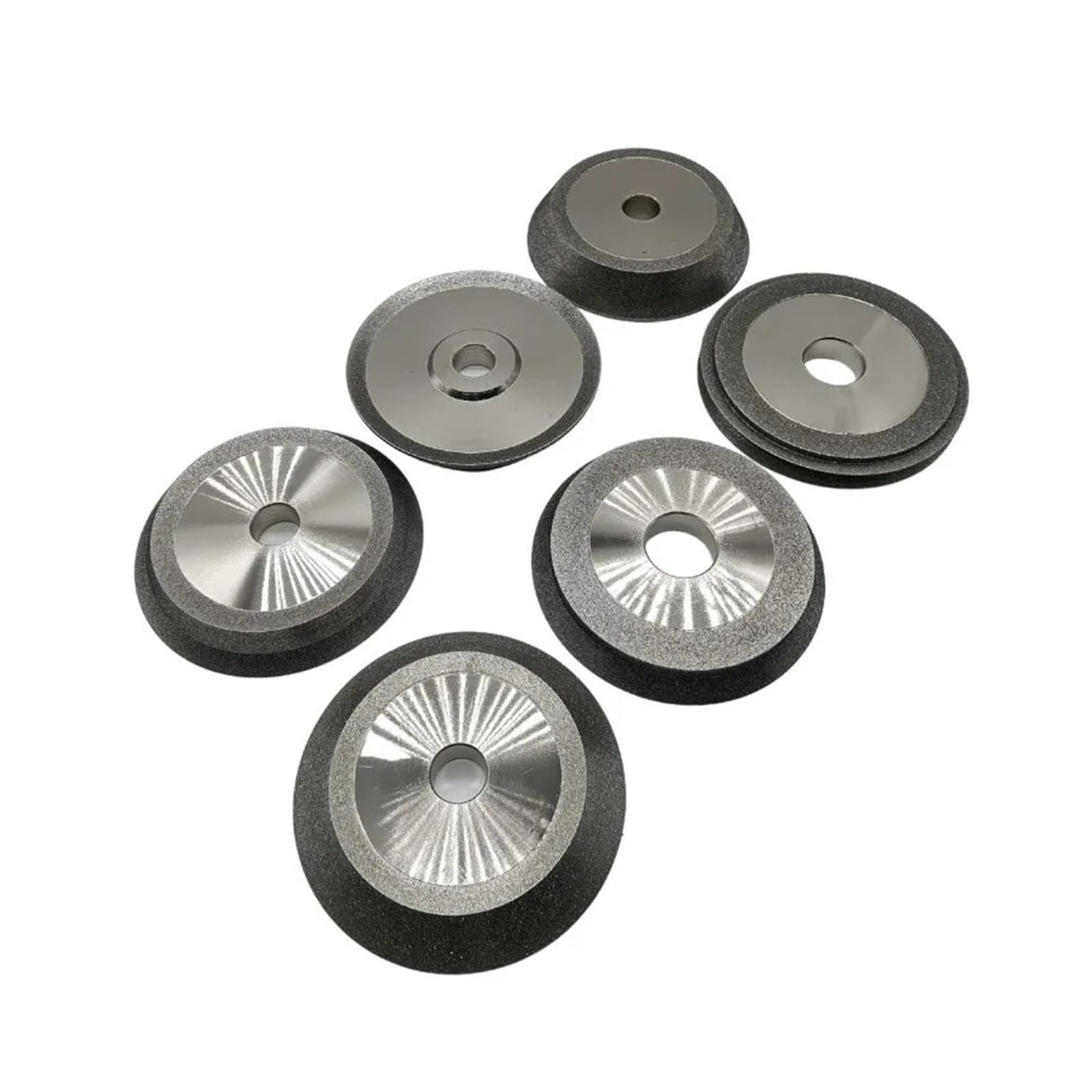 Muela abrasiva CBN de 3 pulgadas con eje 1/2'' | Rueda de copa 20G-CBN230 for acero de alta velocidad y carburo de tungsteno(X3-CBN230)