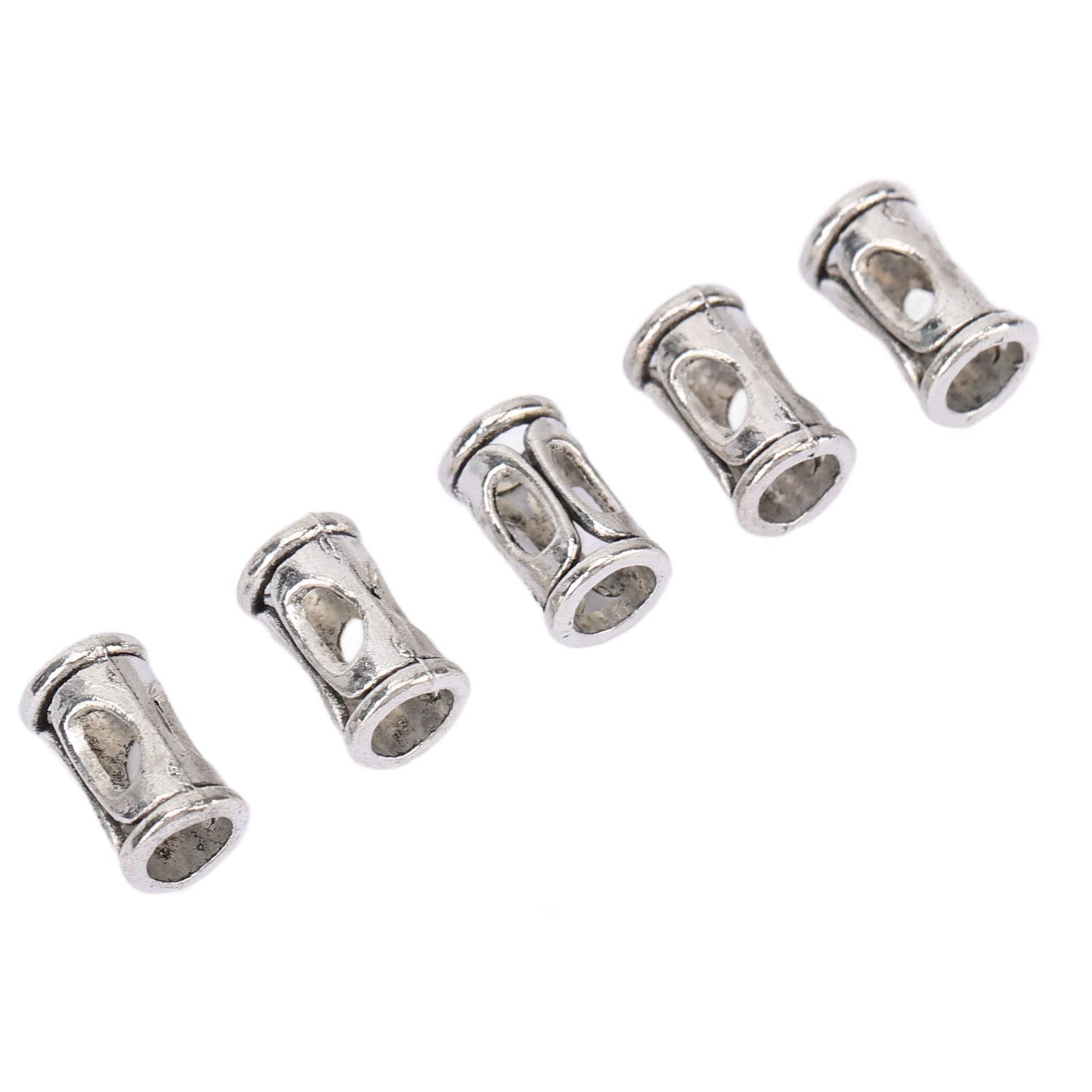SevenMy Norse Viking Bart Perlen Haar Charms Antik Armband Schmuck Silber DIY Dekoration für Bärte