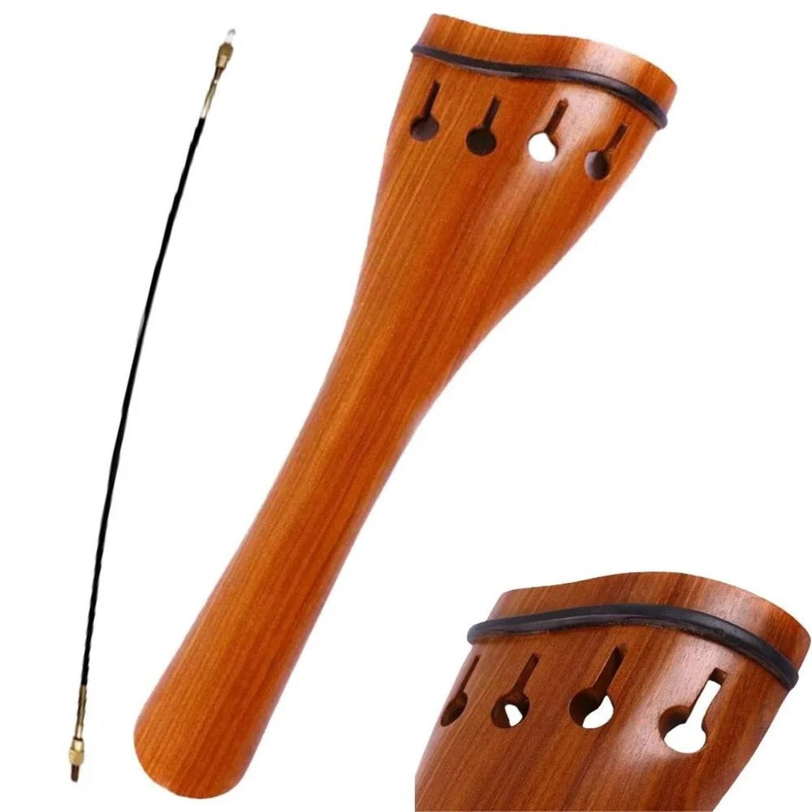Zestawy Akcesoriów Do Skrzypiec Profesjonalne Akcesoria Pionowe Do Kontrabasu Z Palisandru I Włókna Węglowego(Rosewood)