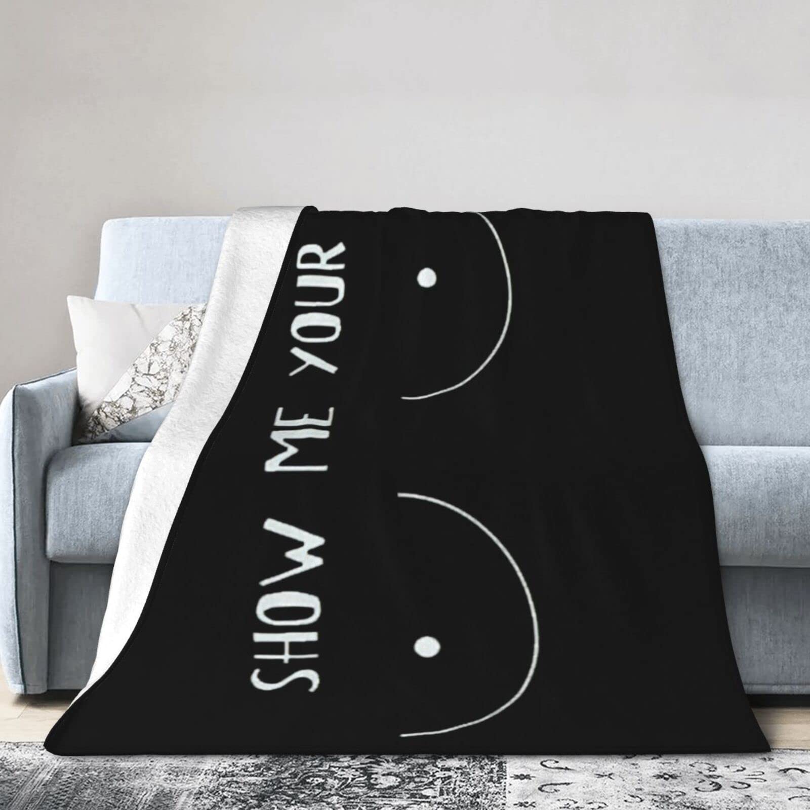 Coperta In Microfibra Flanella 'Just A Girl Who Loves Anime', 203x152 Cm,超大, Regalo Per Ragazze - 5