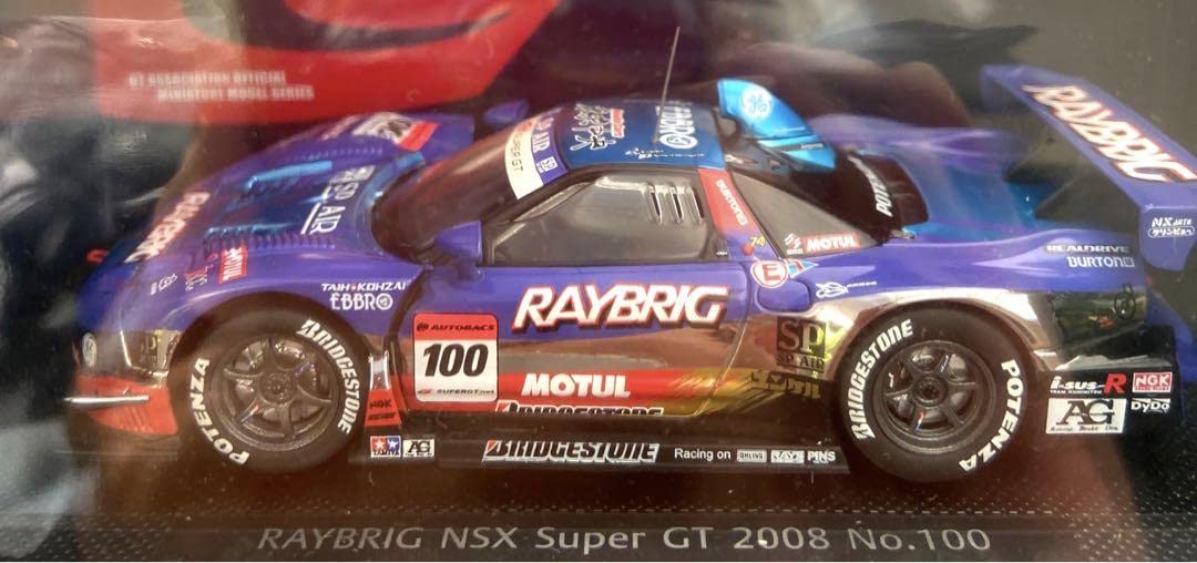 Amazon.co.jp: エブロ 44050 1／43 レイブリックNSX ＃100 08S-GT 