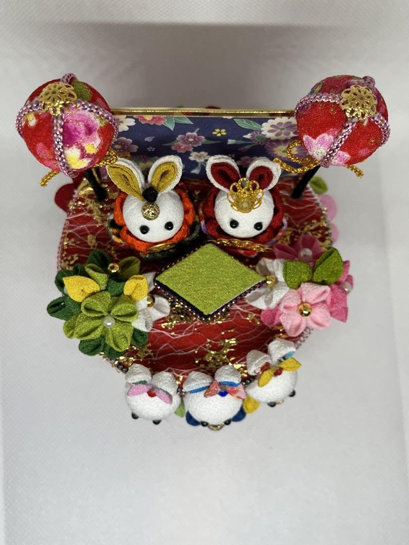 Amazon | ちりめん細工 つまみ細工 雛人形 うさぎ 桃の節句 初節句