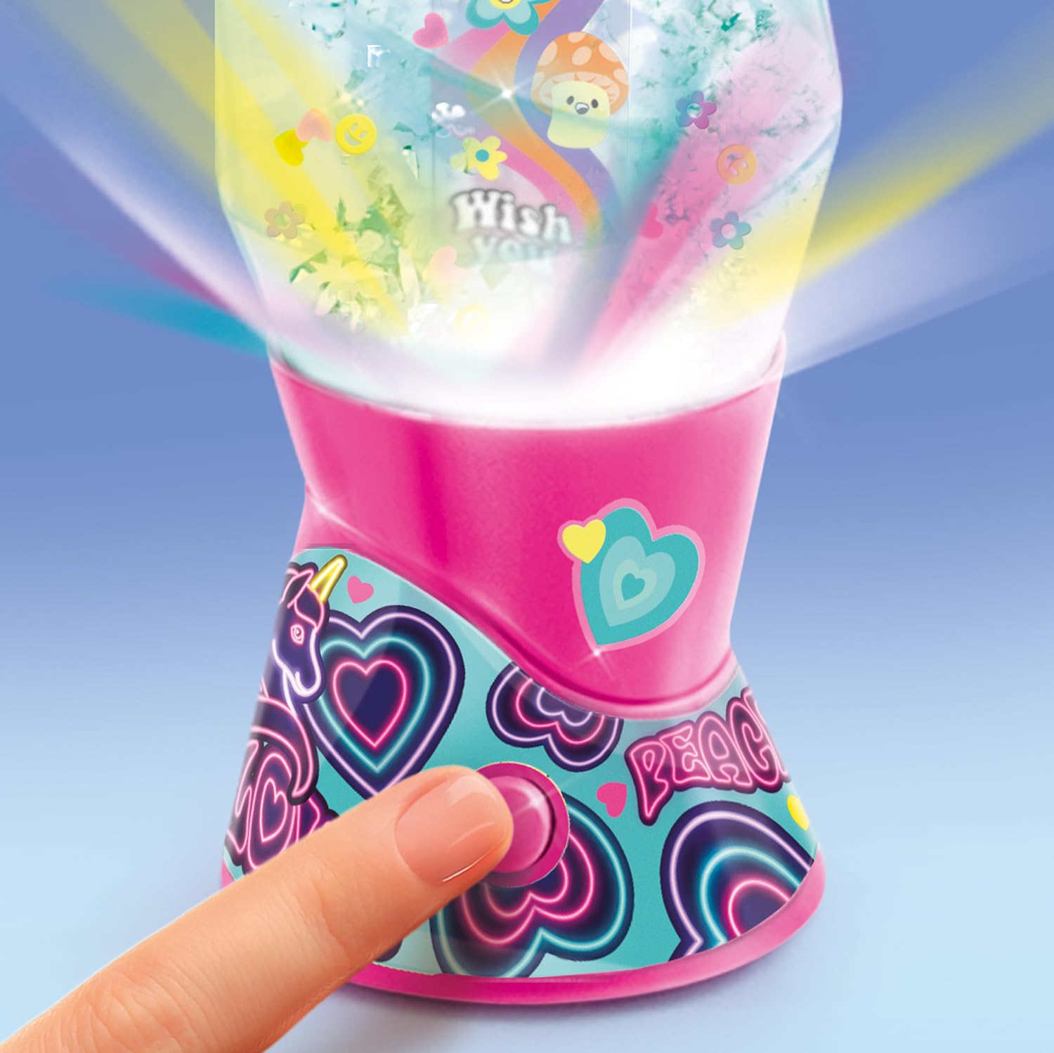 Canal Toys - Style 4Ever - Mini Lámpara de Lava | Con Decoraciones y Brillantes