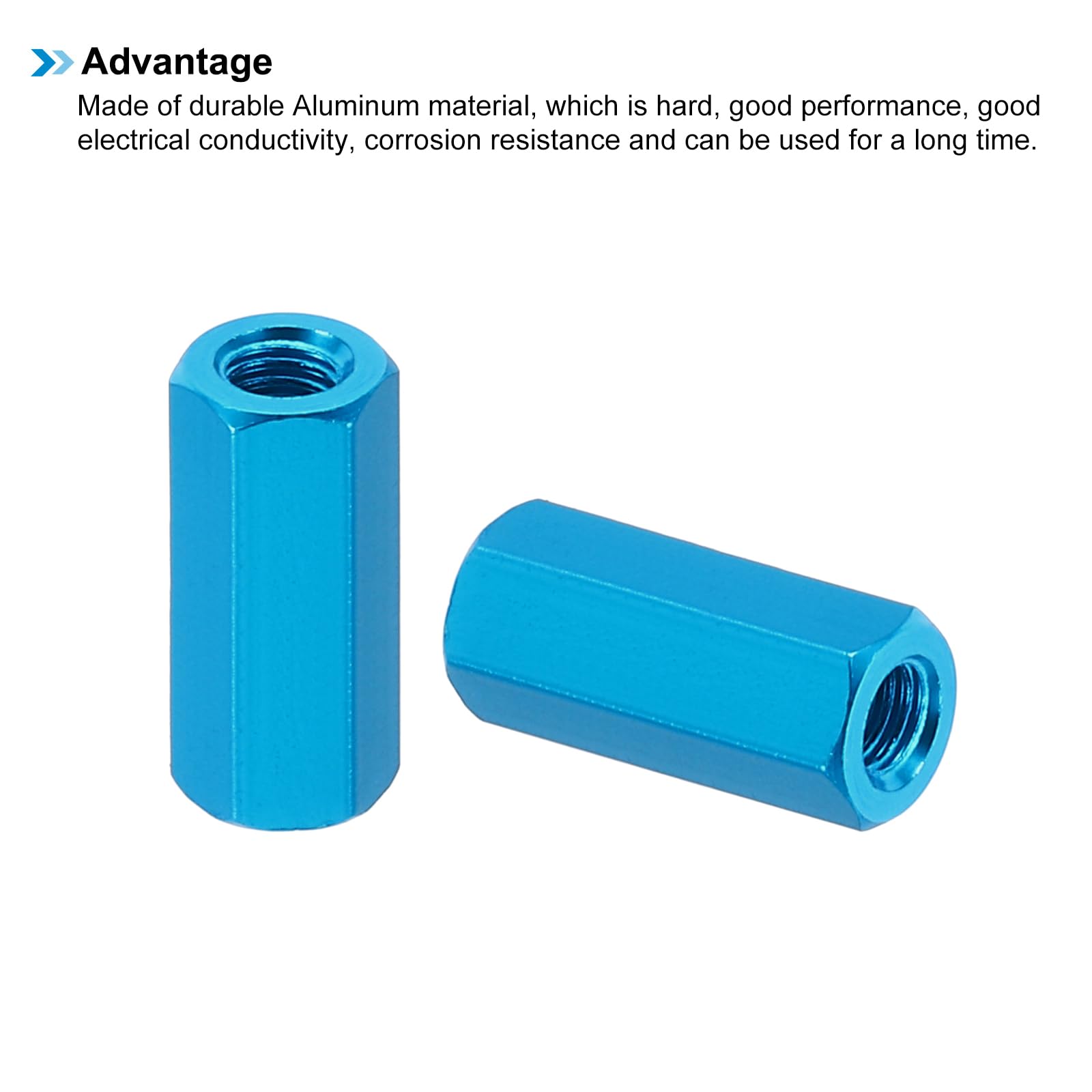 PATIKIL M3 Hex Nuts - Image 4