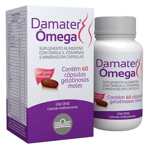 Damater Ômega c/60 Cápsulas Damater Ômega c/60 Cápsulas
