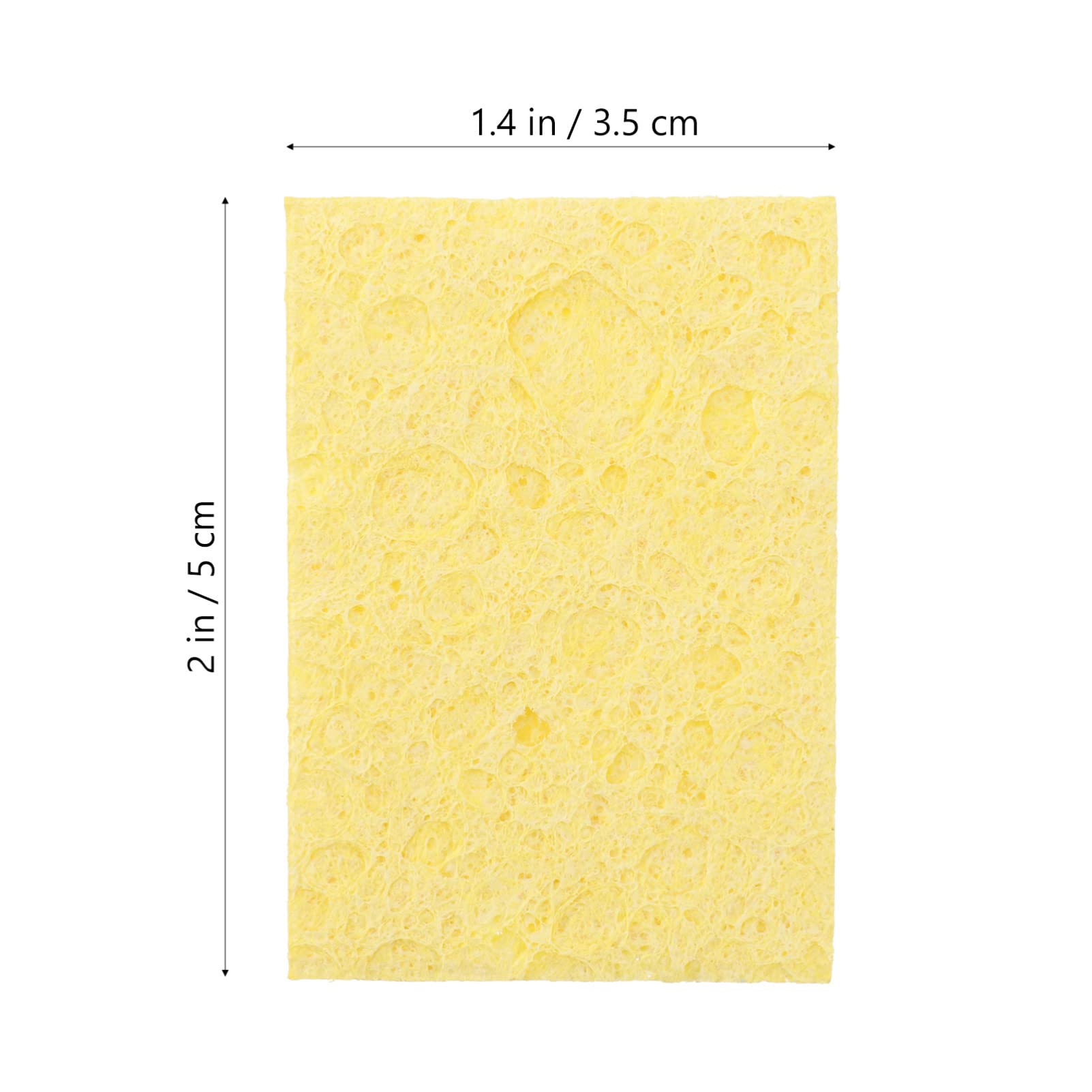 LIFKOME 30Pcs Soldering Sponge for Welding Head Tin Cleaner for Maintenance and Solder