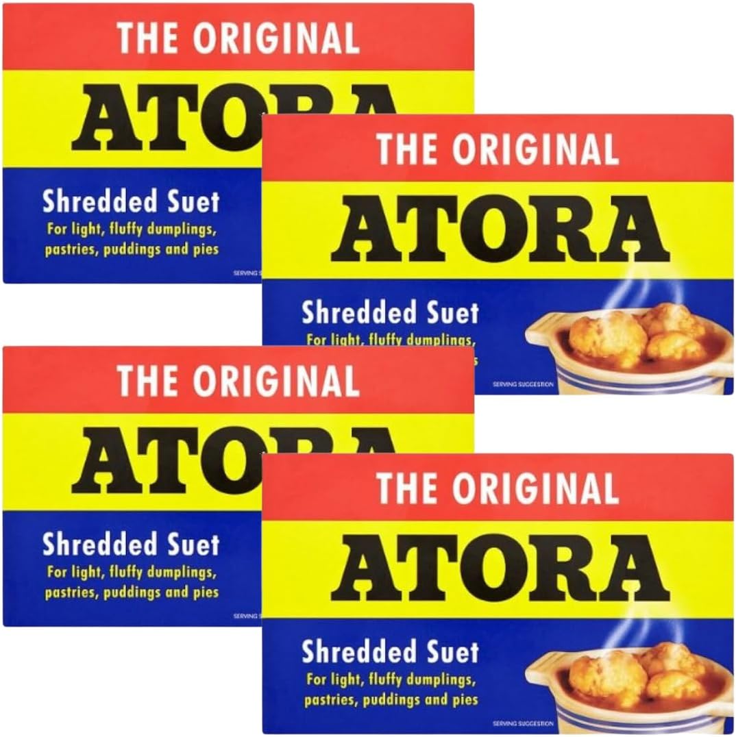 Suet Bundle with Atora Beef Suet 200g (4 Pack) Amazon.co.uk Grocery