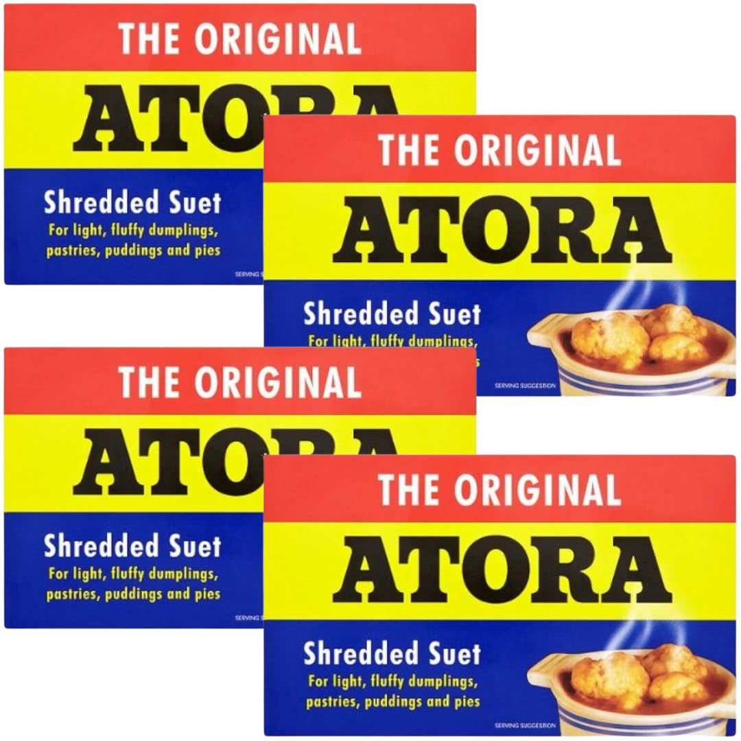 Suet Bundle with Atora Beef Suet 200g (4 Pack) Amazon.co.uk Grocery