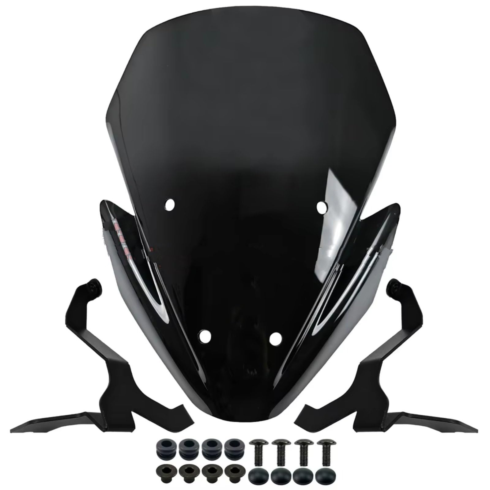 Sport wind deflector with visor for CFMOTO 450NK 2023-2025 (black)