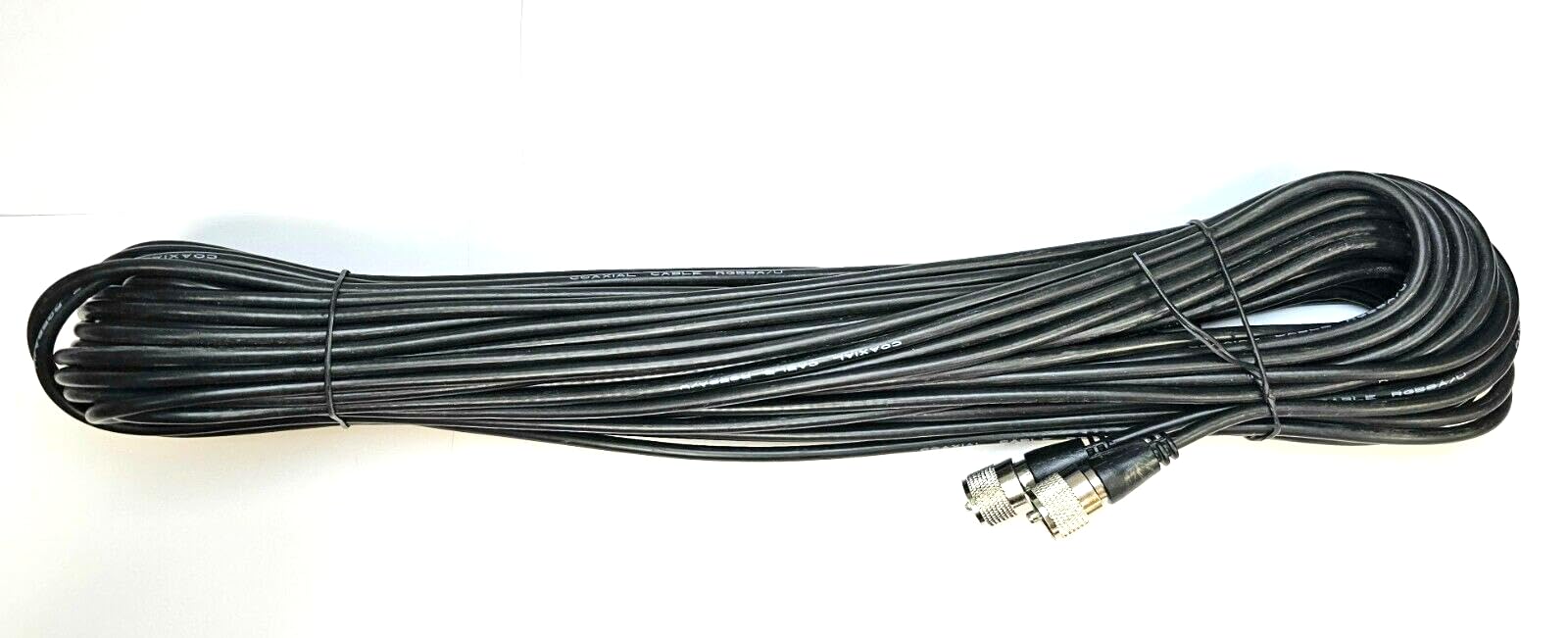 Pro Trucker RG58 CB Antenna Coaxial Cable, 100ft UHF PL259 Male to Male Coax Jumper Cable for CB, HAM Radio, SWR Meter, Antenna Analyzer - PTRG58-100