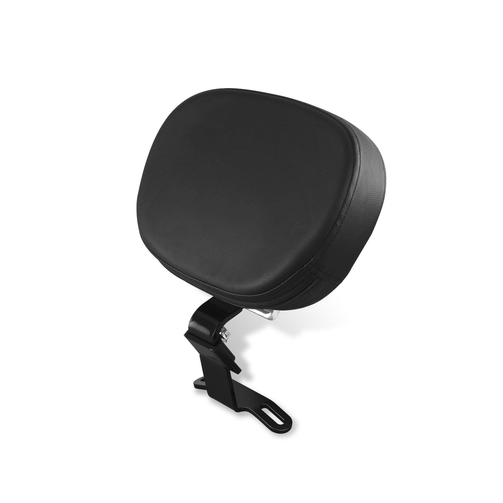 Adjustable Driver Rider Backrest Quick Release for Harley Softail Models Fatboy Heritage 2018-2024 Chrome