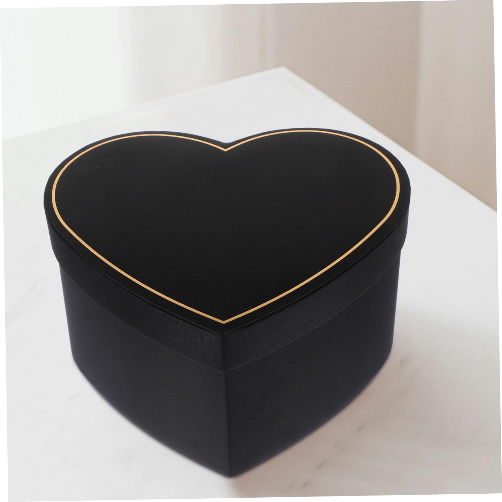 LRXIYODE Herzförmige Geschenkbox Stoffbox mit Deckel Langlebige Aufbewahrungsbox für Schmuck Süßigkeiten und Kosmetik Elegante Verpackung für Jahrestag und Valentinstag