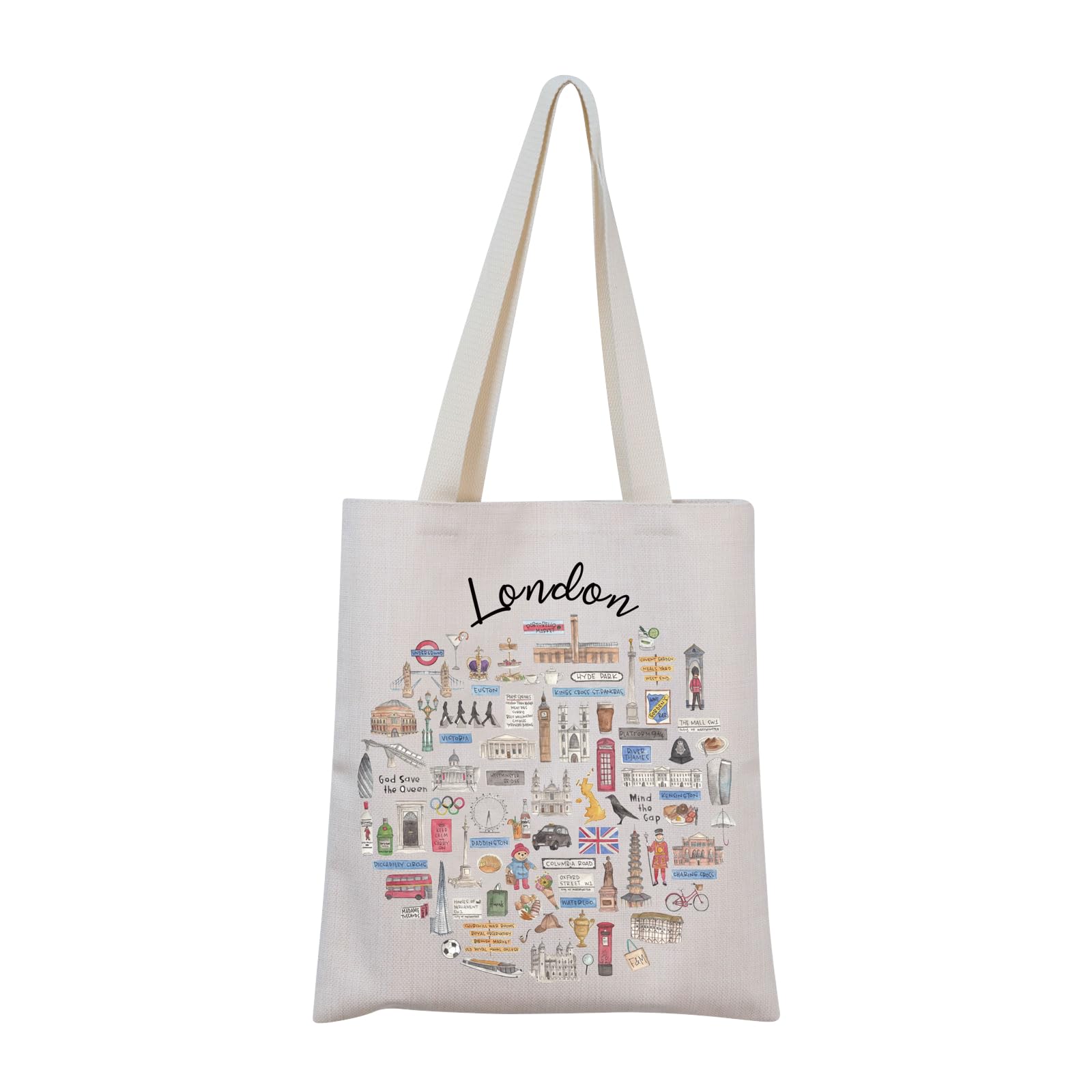 London Tote Bag - Travel Gift for Moving to London