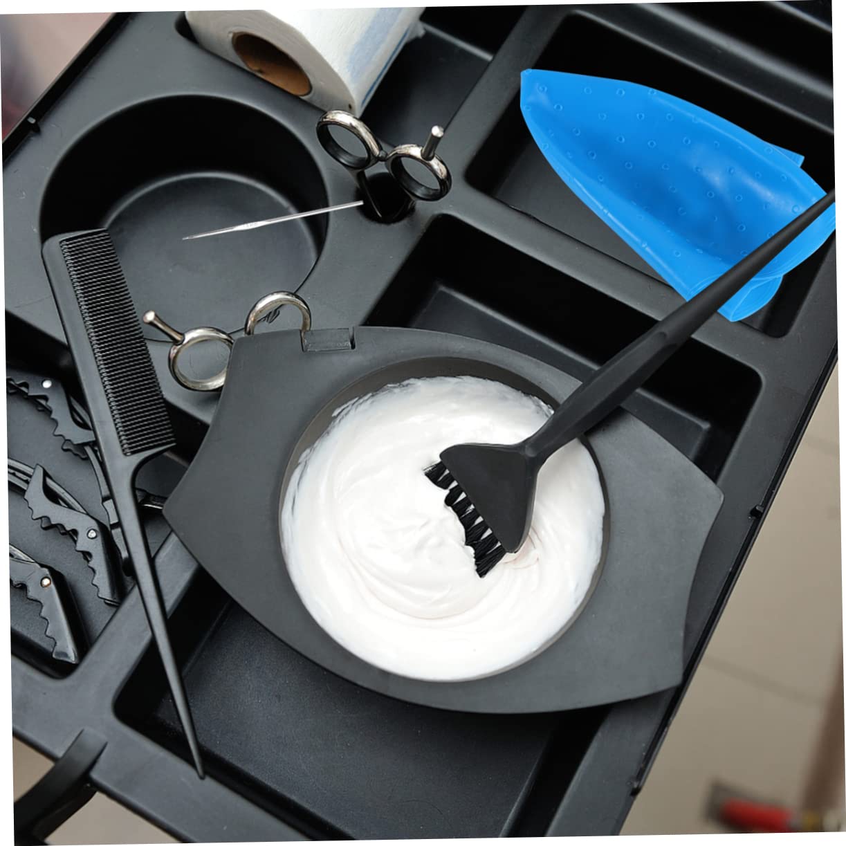 IWOWHERO Professional Hair Dyeing Staining Cap Hair Coloring Hat with Highlighted Hood