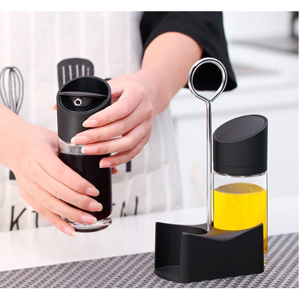 Gewürzdosen Set aus Glas, 160 ml, Küchenzuckerspender mit Deckel, Gewürzbox für Zucker, Salz und Gewürze, luftdichte Aufbewahrungsbehälter für Kräuter und Gewürze