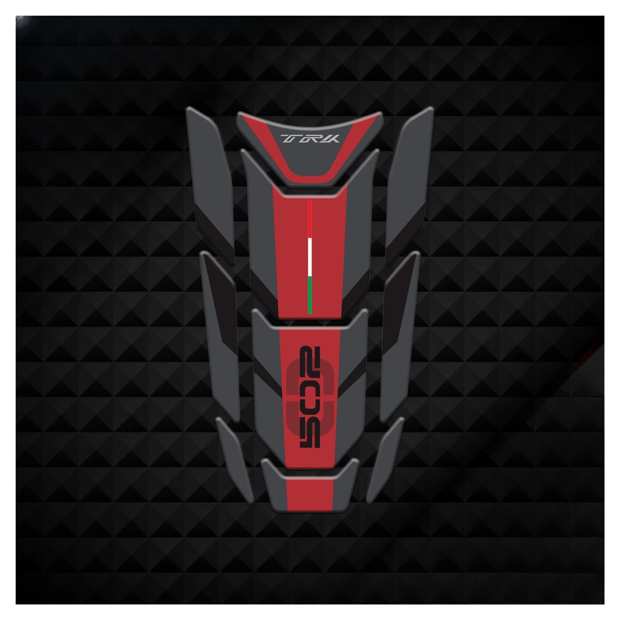 Autocollants Réservoir Moto TRK502 Protection Idéale en Voyage et Road Trip - 2