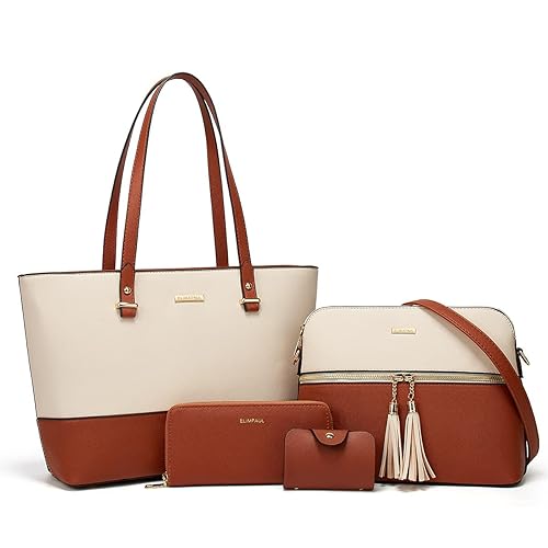 Women Fashion Synthetic Leather Handbags Tote Bag Shoulder Bag Top