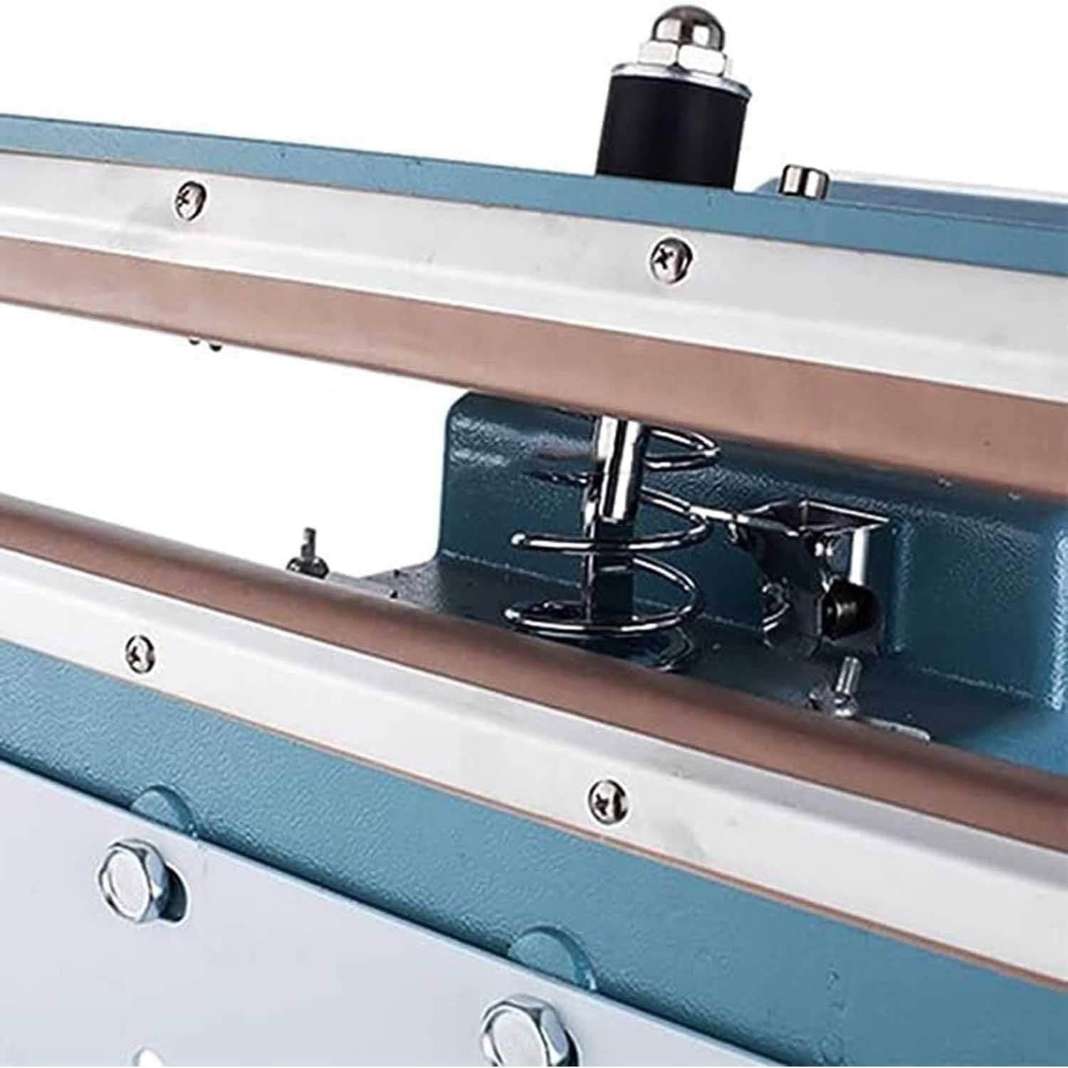 Sellador térmico con pedal de pie, máquina de sellado por impulso para bolsas de plástico, sellador de 350/450 mm para uso comercial e industrial