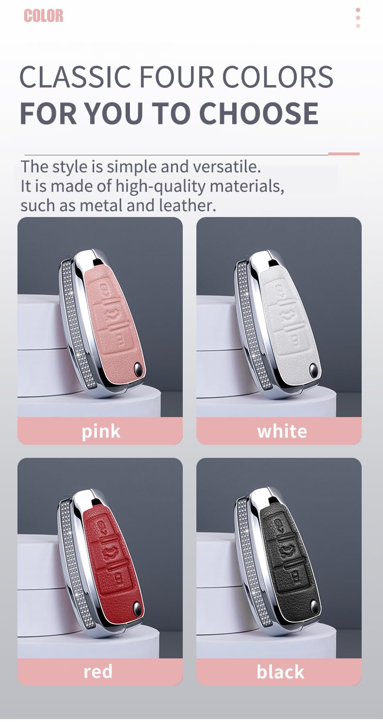 Etui na kluczyki samochodowe ze stopu aluminium, pasuje do Audi A1, A3, A4, A6, A8, Quattro Q2, Q3, Q7, S3, S6, RS3, RS6, R8, TT, TTS, etui na kluczyki samochodowe, akcesoria, 3 przyciski