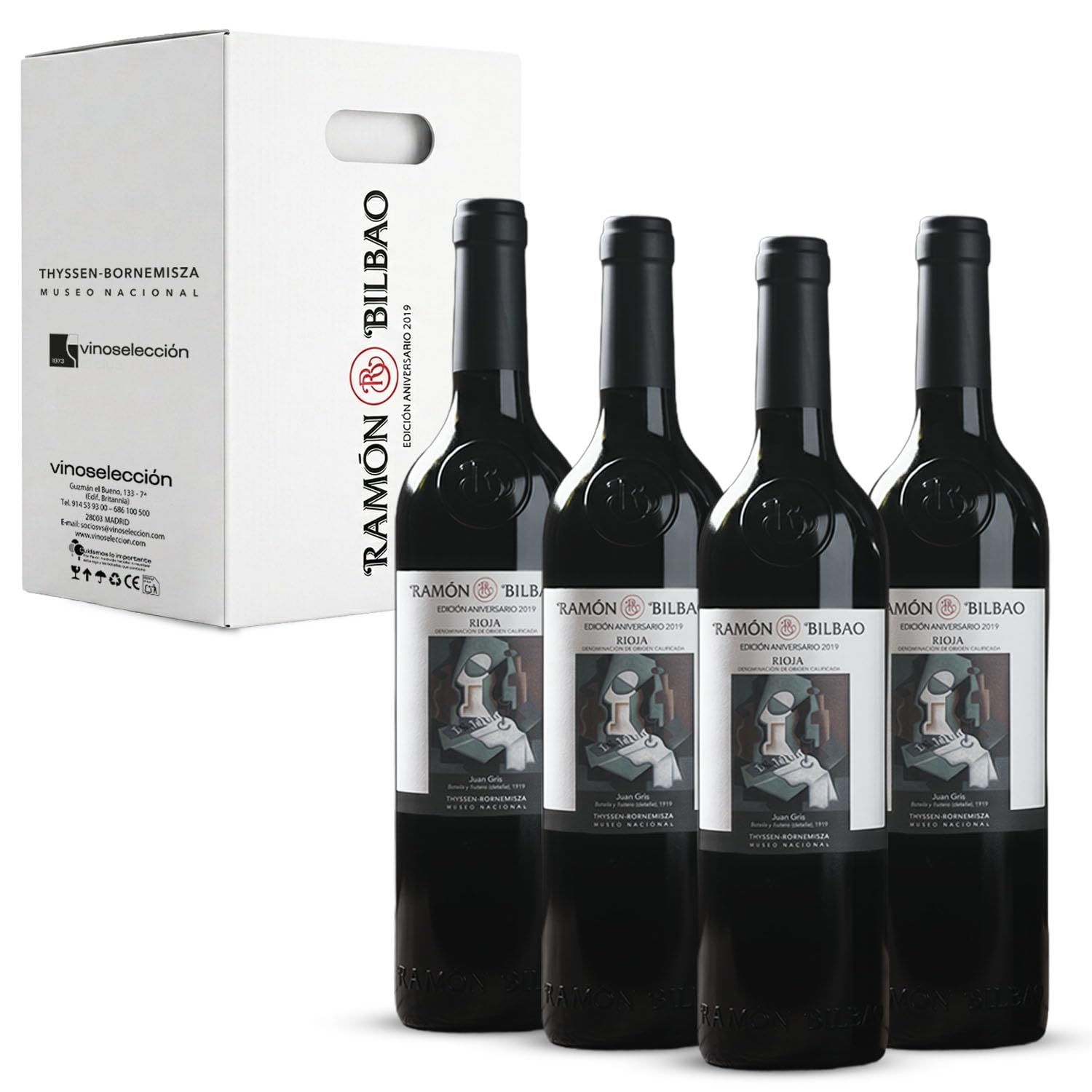 Ramón Bilbao Edición Aniversario 2019 D.O.Ca. Rioja 4 Botellas x 75 cl