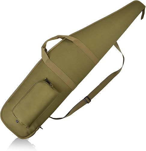 Miniatura 8 de AUMTISC Funda suave para rifle 414549, bolsa acolchada para pistola de escopeta para almacenamiento de rifles con bolsillo de accesorios con