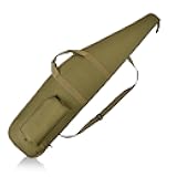 AUMTISC Soft Rifle Case 41/45/49 Padded Shotgun Gun Bag for Storage Scoped Rifles with Zippered Pocket, Detachable Shoulder Sling