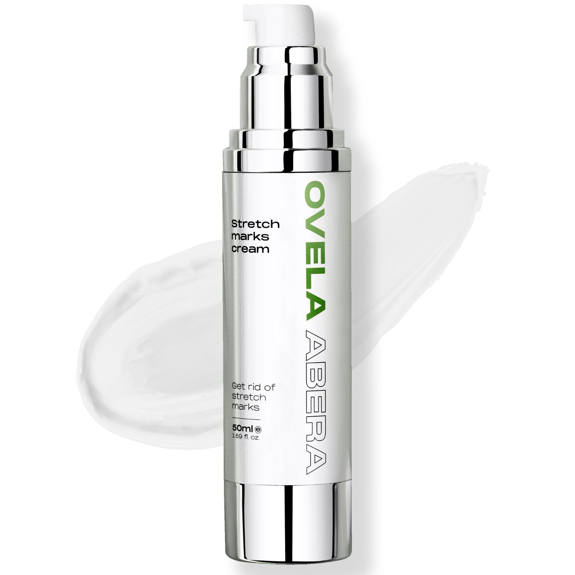 Abera Hydrating & Soothing Cream for Pregnancy and Postpartum Skin, Moisturizing Belly Lotion with Natural Oils