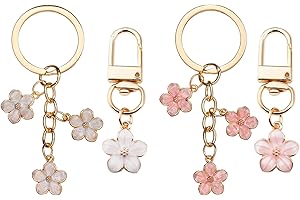 Alluring Cherry Blossom Keychain Collection