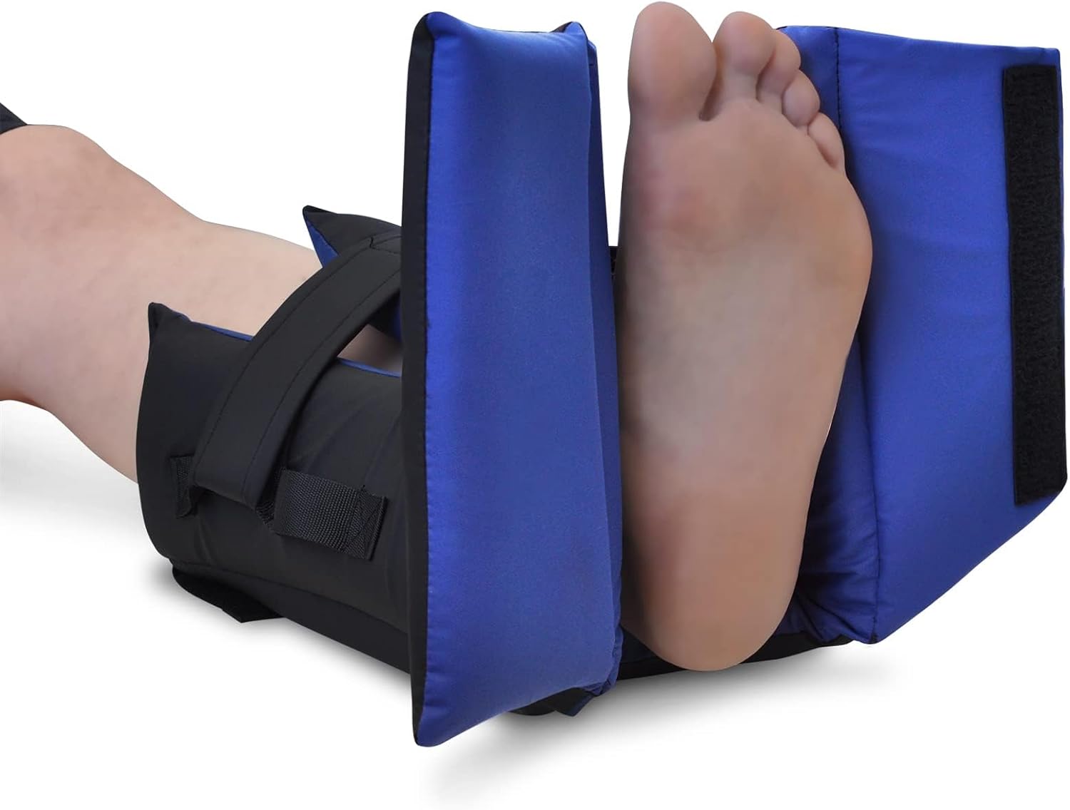 NYOrtho Heel Protectors For Pressure Sores - Comfortable Open-Bottom Cushion - Heel Offloading Boot With Cooling Gel Pack - Ankle Pillow For Ulcers - Made in USA - Image 4