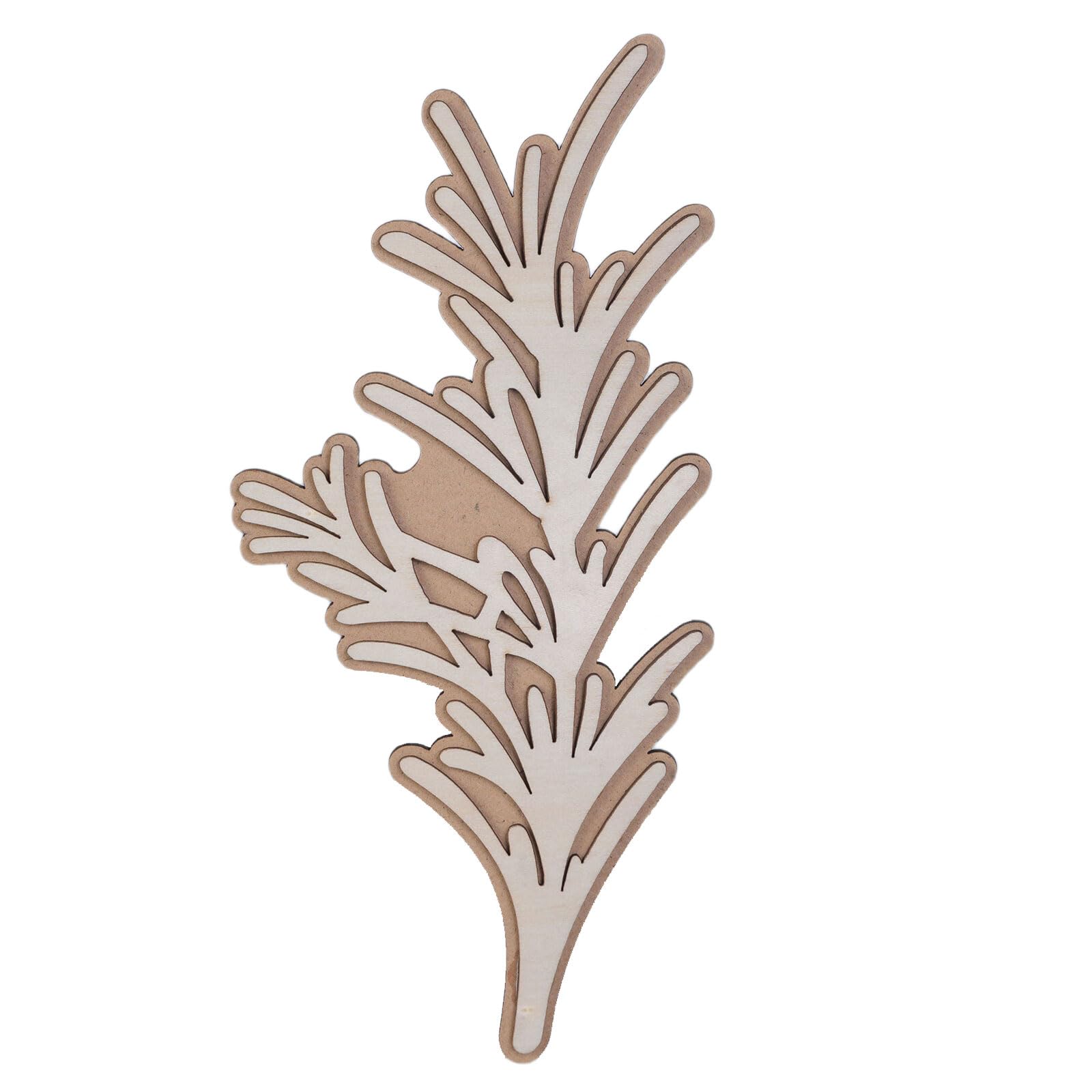 Stamp Plant Decorative Wood for Crafting Scrapbook Painting Teaching and Card Making Wood Plant Decorative