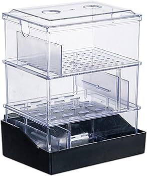 Amazon | GUOOL 水槽用オーバーフローボックス フィルターボックス 2段