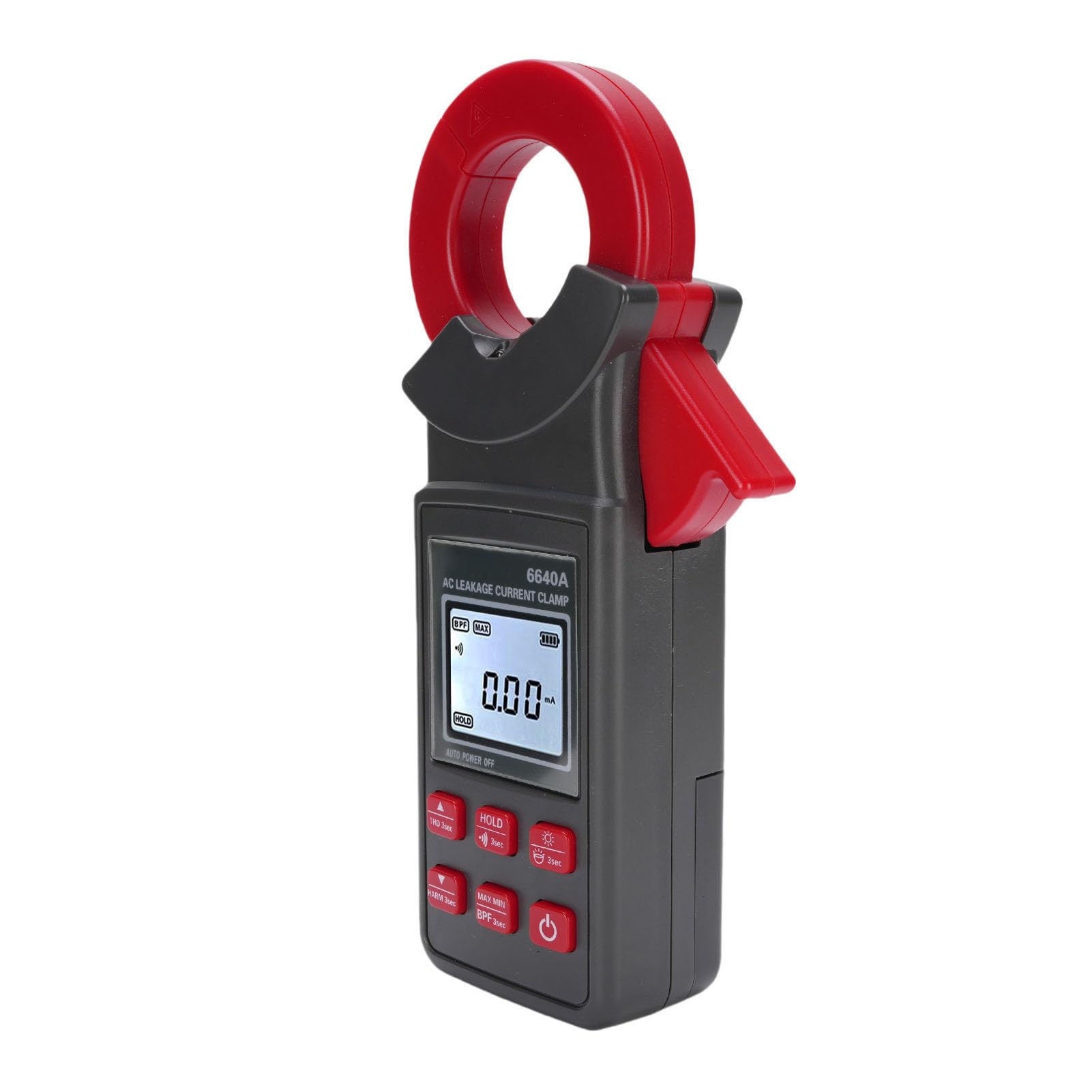 Pinza Amperimétrica de Corriente de Fuga de CA Compacta y Precisa para Medición de Potencia Industrial Diámetro de Mandíbula de 1,57 Pulgadas
