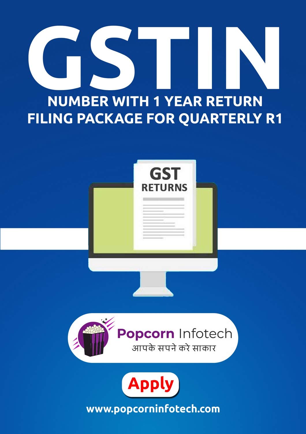 GST Number with 1 year return filing package for quarterly R1-picture-16