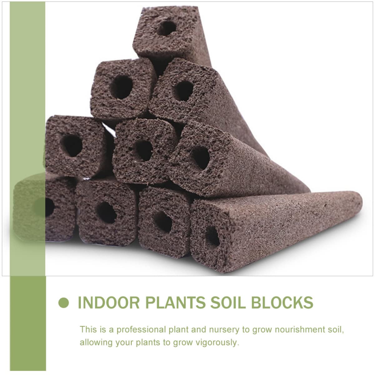 Mipcase 150pièces Bloc De Culture sans Sol pour Semis Nutriments Professionnels pour Jardins Et Balcons pour Hydroponie Et Cultures De Plantes