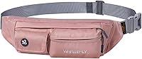 Vista 18 de Waterfly - Cangurera delgada de poliéster suave, resistente al agua, para hombre y mujer, para exteriores, correr, escalar, llevar iPhone 5 6 Plus